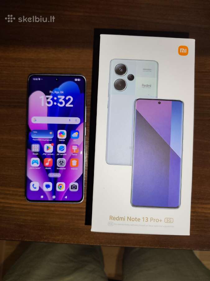 Xiaomi redmi note 13 pro+ 5G - nuotraukos Nr. 2