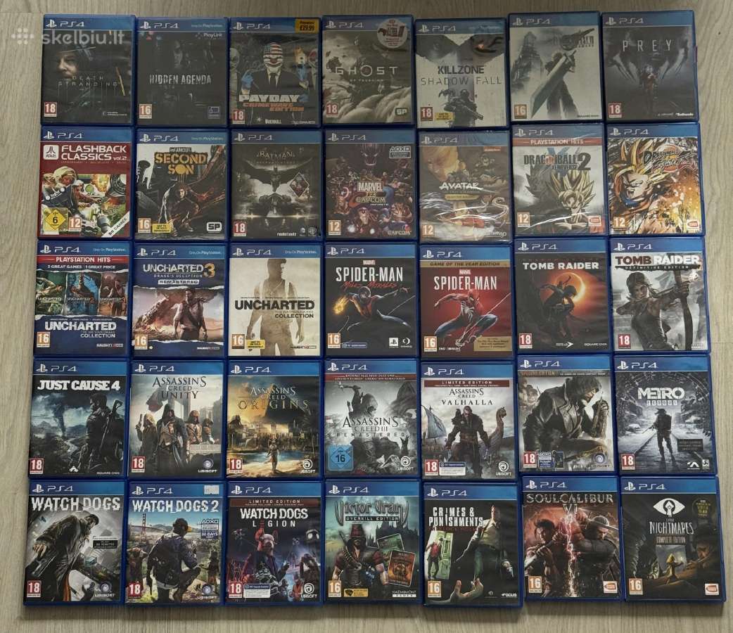 Playstation 4 žaidimai I išpardavimas - nuotraukos Nr. 2
