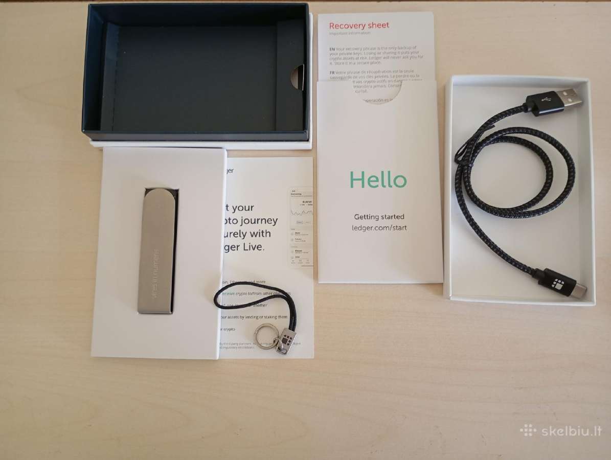 Ledger Nano x - nuotraukos Nr. 5