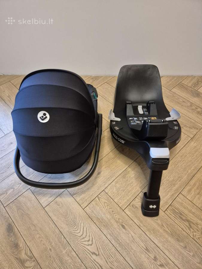 Maxi cosi peble 360 kartu su familyfix 360 - nuotraukos Nr. 3