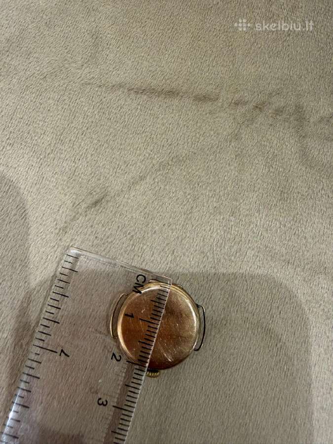 Vintažinis laikrodis Perret Fils Brenets, 14k gold - nuotraukos Nr. 13
