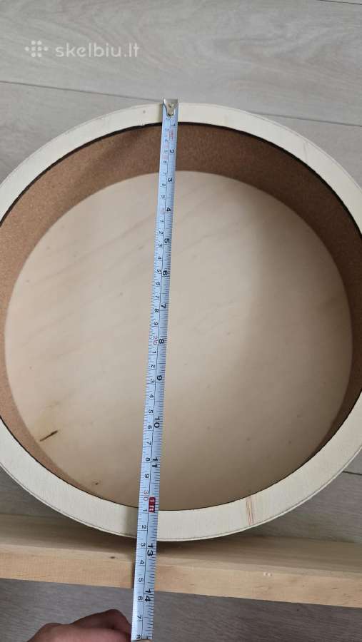 Medinis bėgimo ratas graužikams žiūrkėnams 33cm - nuotraukos Nr. 5