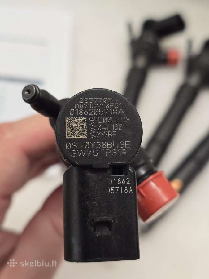 Audi Seat Skoda VW 1.6 Tdi purkštukai Delphi - nuotraukos Nr. 2