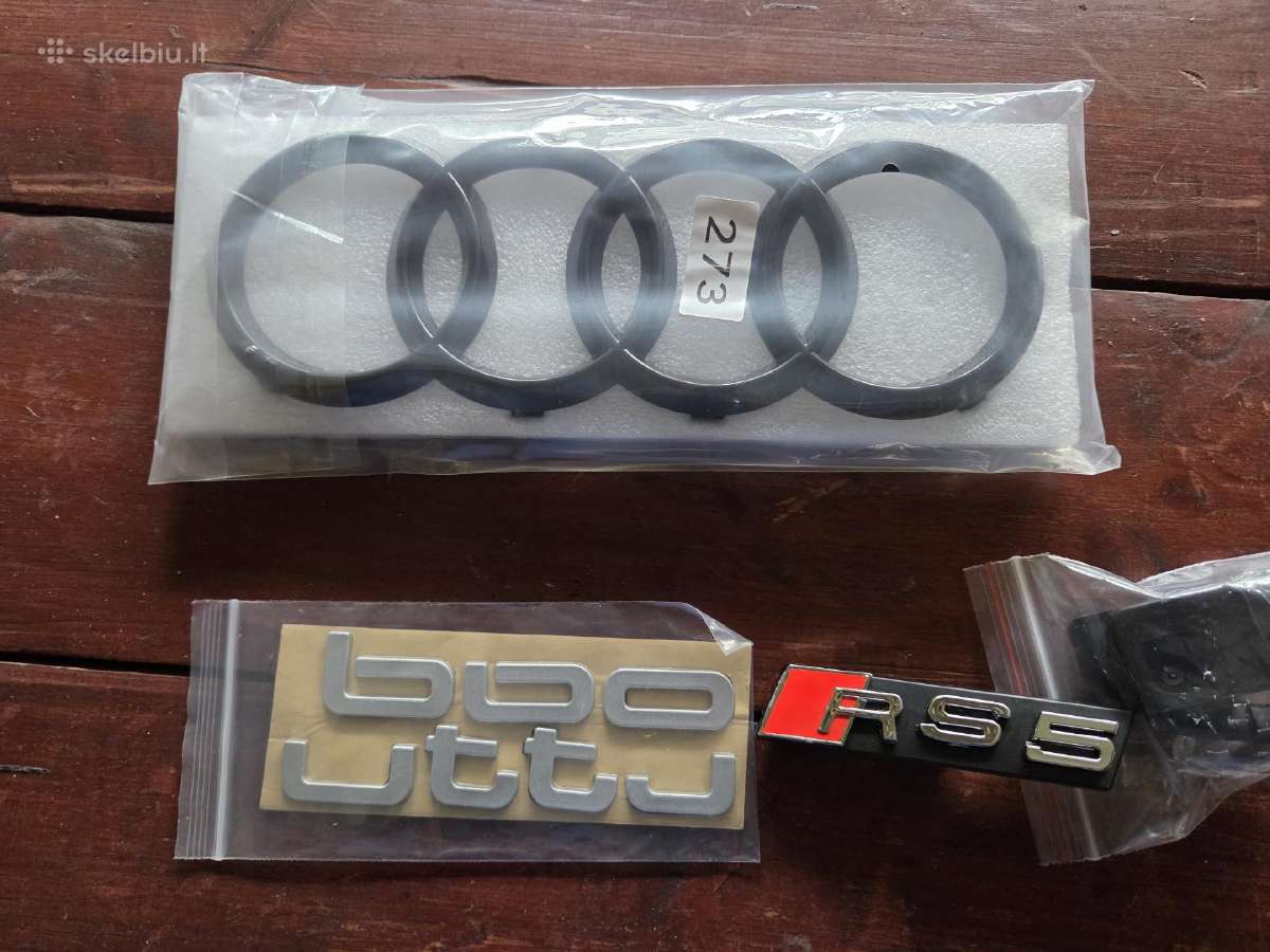 Audi a4, a5 grotelės, tinklelis, žvakės - nuotraukos Nr. 8