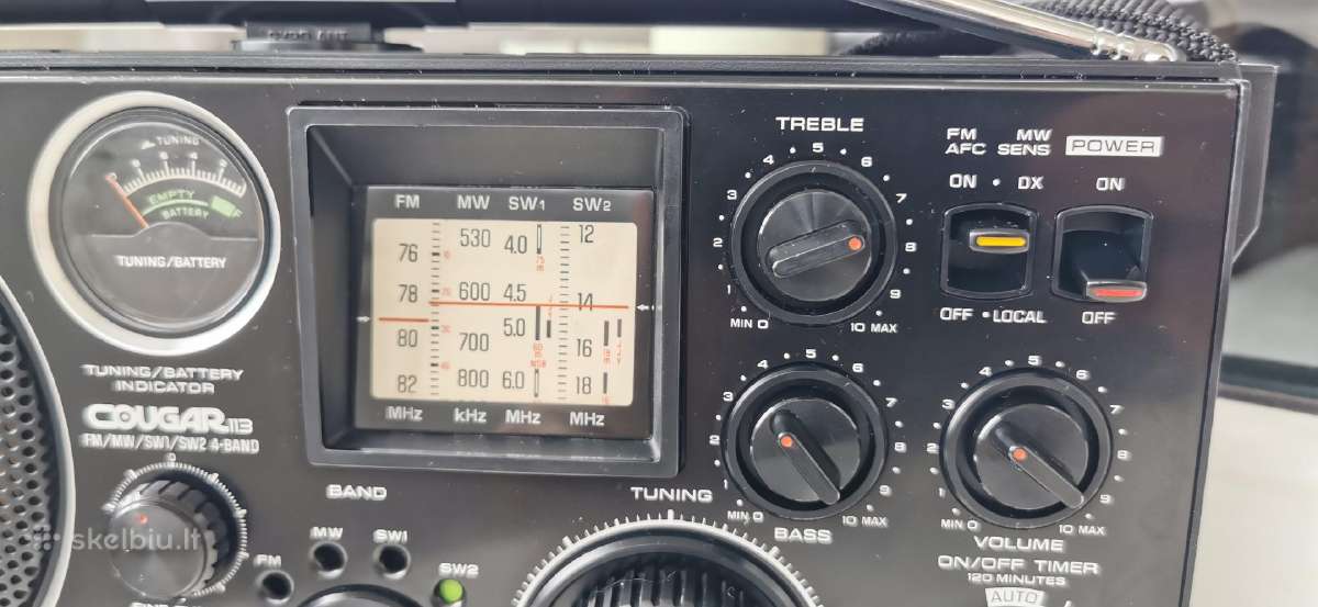Panasonic Cougar 113 Rf-11130 Fm / Mw / Sw Radijas - nuotraukos Nr. 3