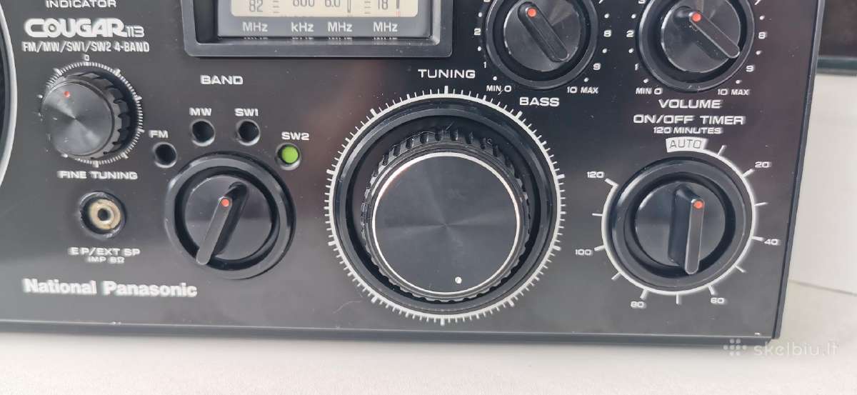 Panasonic Cougar 113 Rf-11130 Fm / Mw / Sw Radijas - nuotraukos Nr. 4