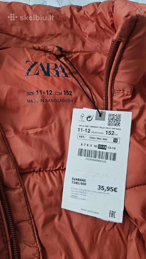 Striukė Zara vaikiška Dydis 152 - nuotraukos Nr. 2