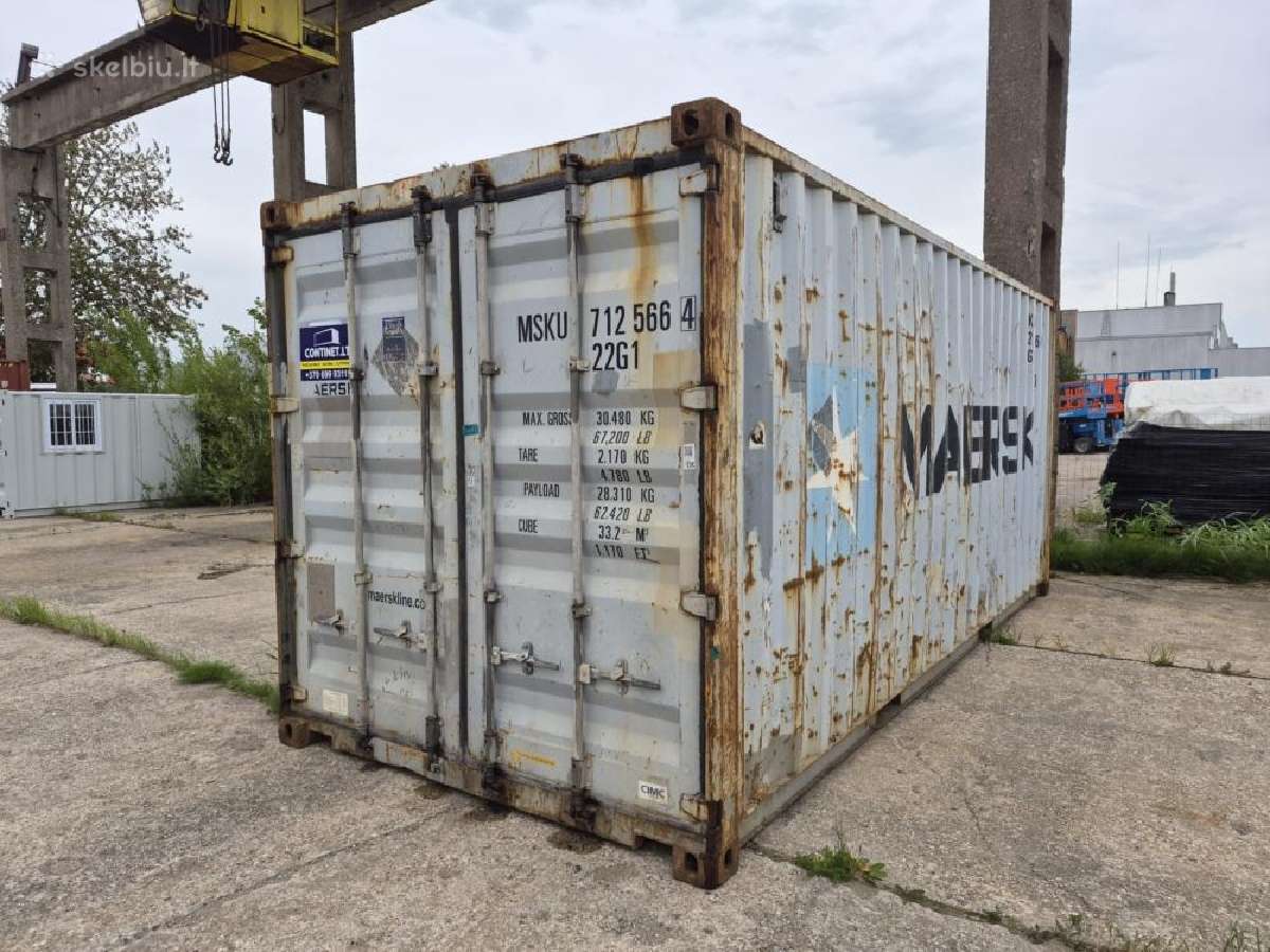 20'ft konteinerį Klaipėdoje - nuotraukos Nr. 2