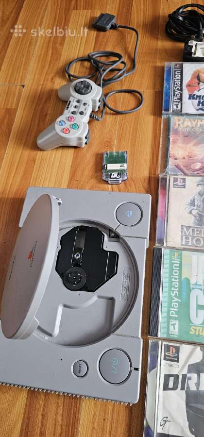 Playstation1 su žaidimais - nuotraukos Nr. 2