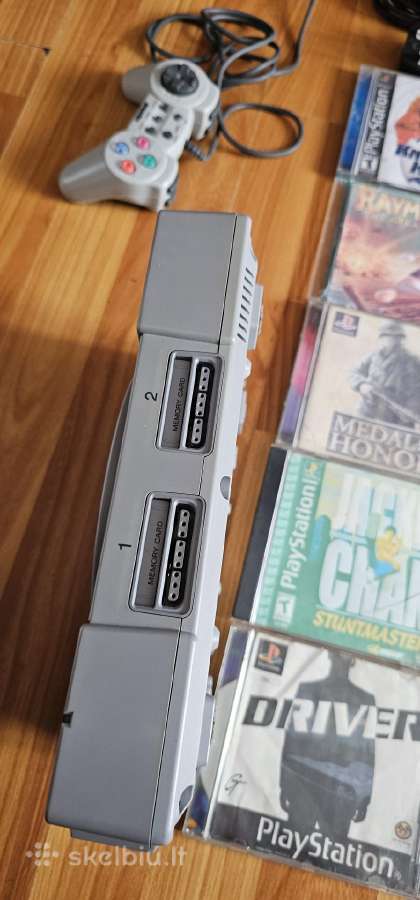 Playstation1 su žaidimais - nuotraukos Nr. 5