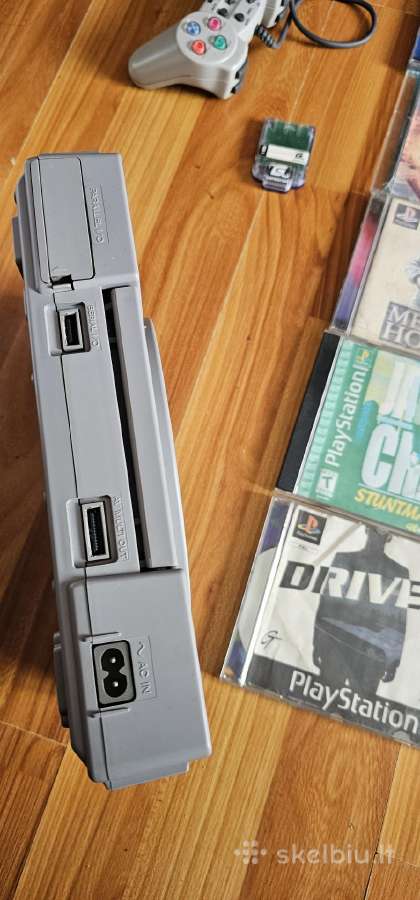 Playstation1 su žaidimais - nuotraukos Nr. 6