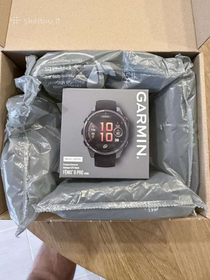 Garmin fenix 8 pro 47 amoled saphire - nuotraukos Nr. 3