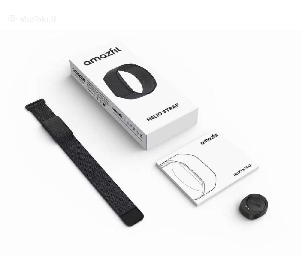Išmanioji apyrankė „Amazfit Helio Strap" - nuotraukos Nr. 2
