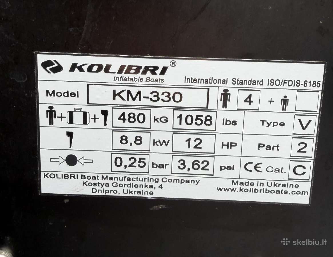 Kolibri Km 330 2026 - nuotraukos Nr. 2