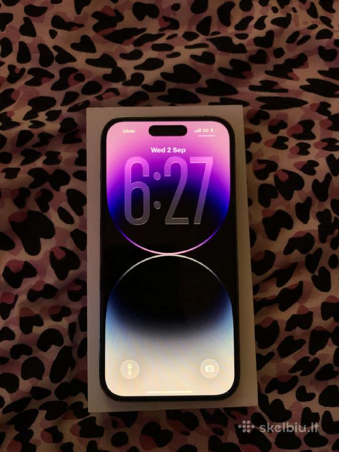 iPhone 14 Pro Deep Purple 128gb - nuotraukos Nr. 2