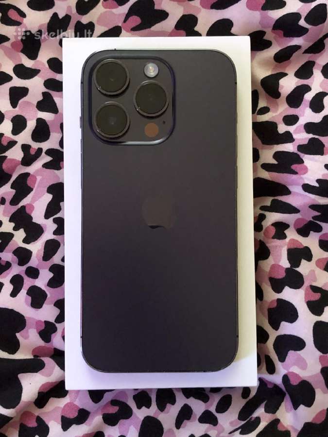 iPhone 14 Pro Deep Purple 128gb - nuotraukos Nr. 3