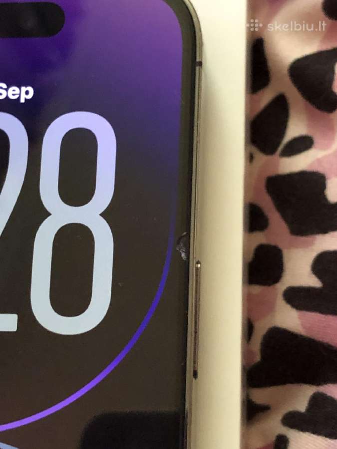 iPhone 14 Pro Deep Purple 128gb - nuotraukos Nr. 4