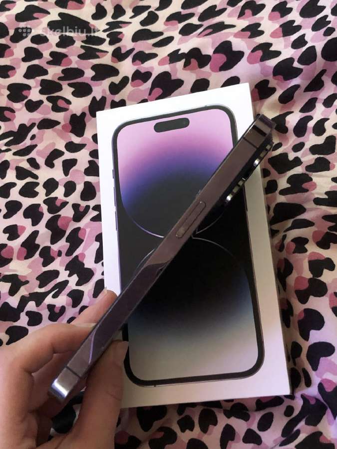iPhone 14 Pro Deep Purple 128gb - nuotraukos Nr. 5