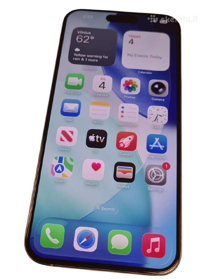 iPhone 15 Pro Max 1tb + 3 mėn. garantija - nuotraukos Nr. 3