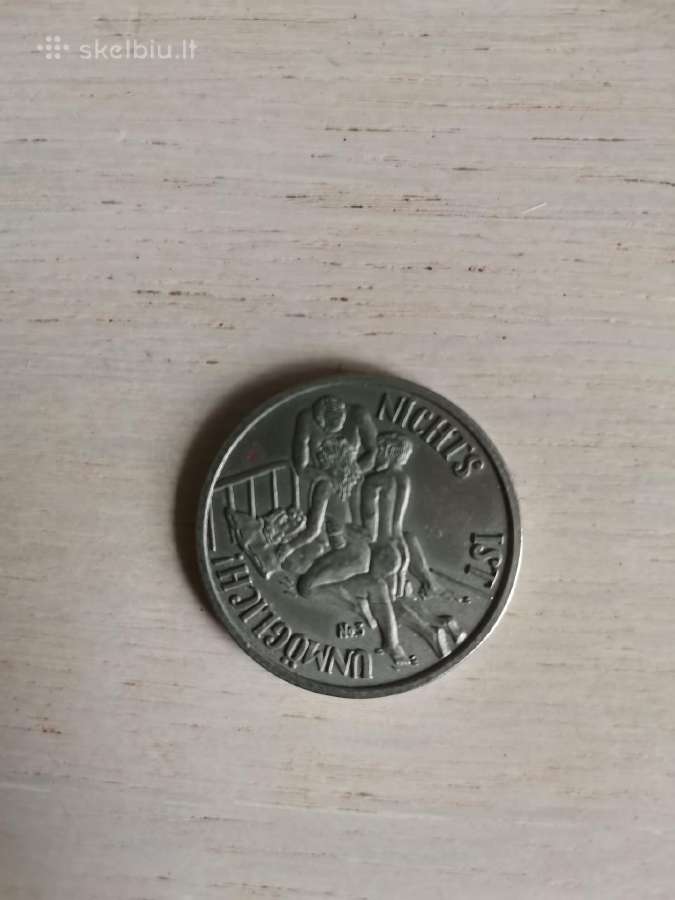 Vokiškas kolekcinis žetonas "Sex Mark" - nuotraukos Nr. 2