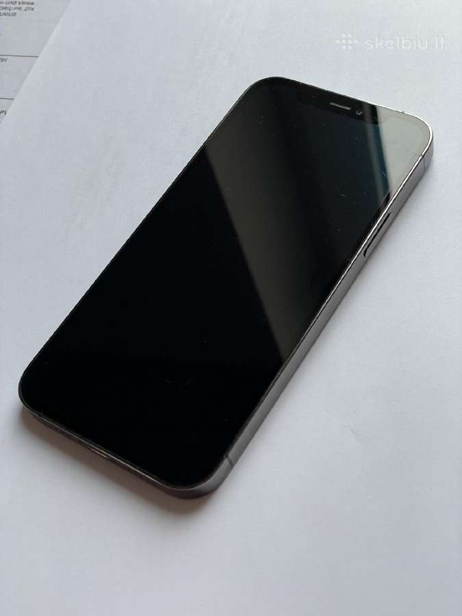 Parduodu prižiūrėtą iPhone 12 Pro 12 graphite grey - nuotraukos Nr. 2