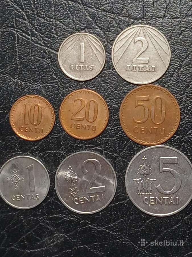 1991m. Monetų rinkinukas (be 5litų) - nuotraukos Nr. 4