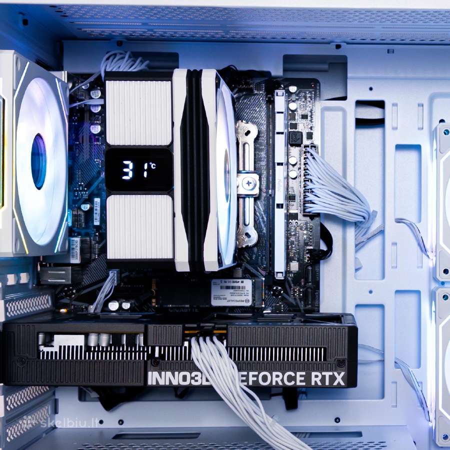 Ryzen 5 5500 A520m 16gb Ddr4 512gb Rtx 5060 8gb - nuotraukos Nr. 2