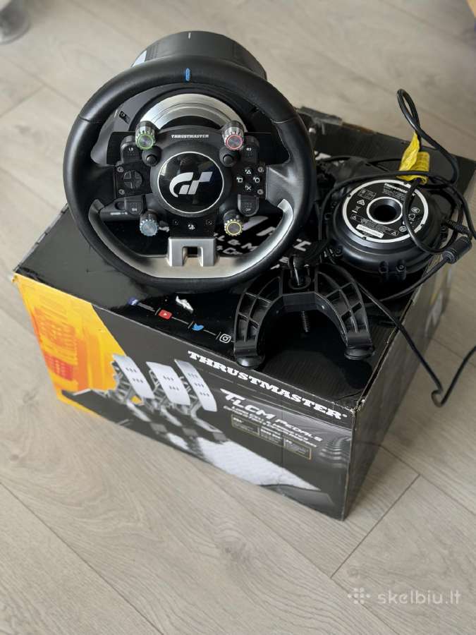Thrustmaster T-GT II vairas + T-lcm pedalai - nuotraukos Nr. 3