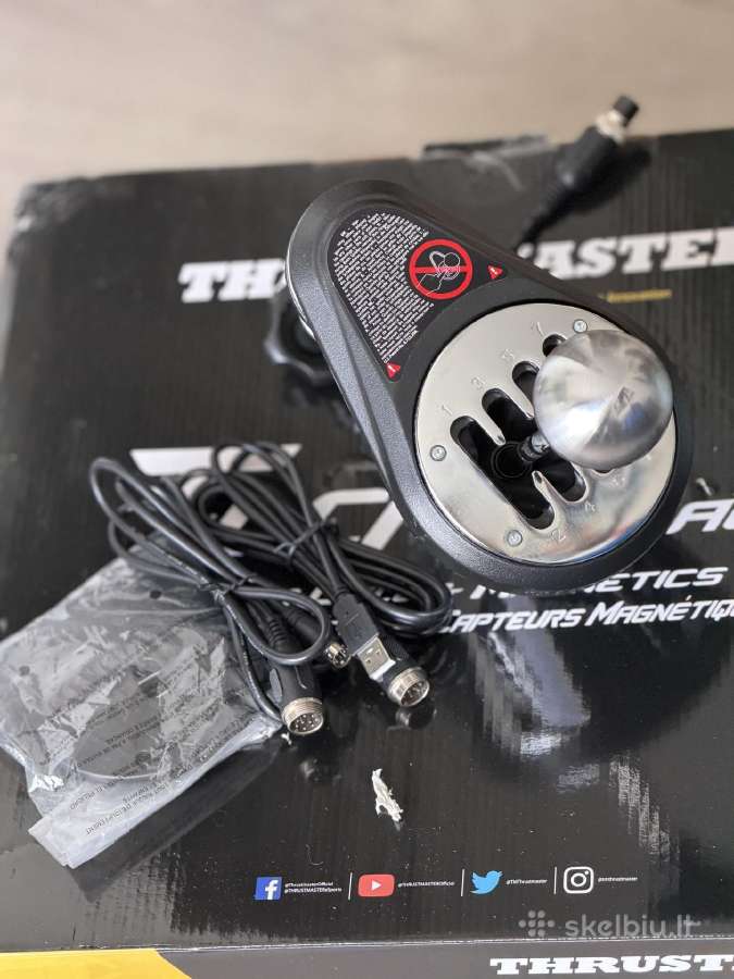 Thrustmaster T-GT II vairas + T-lcm pedalai - nuotraukos Nr. 5