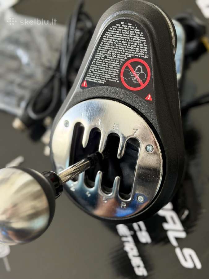 Thrustmaster T-GT II vairas + T-lcm pedalai - nuotraukos Nr. 6