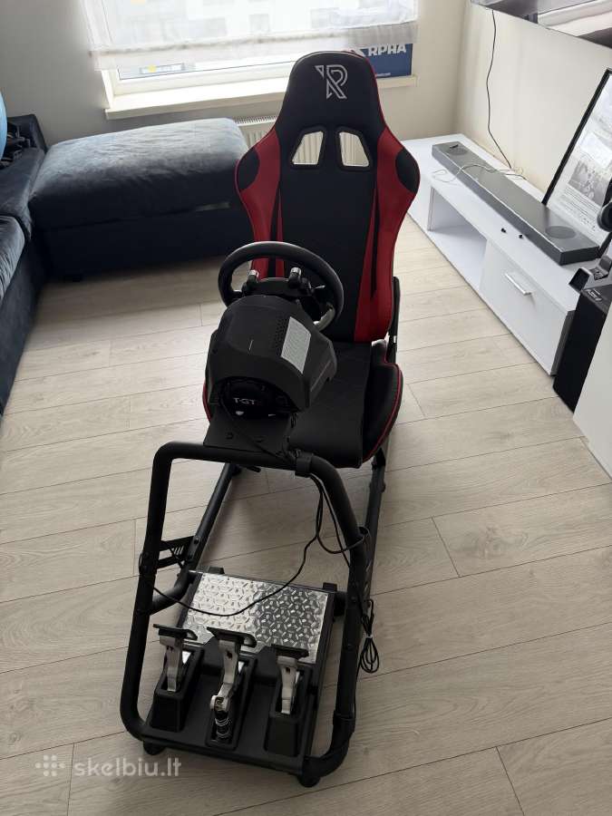 Thrustmaster T-GT II vairas + T-lcm pedalai - nuotraukos Nr. 11