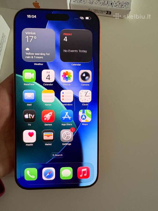 iPhone 17pro max (naujas) - nuotraukos Nr. 8