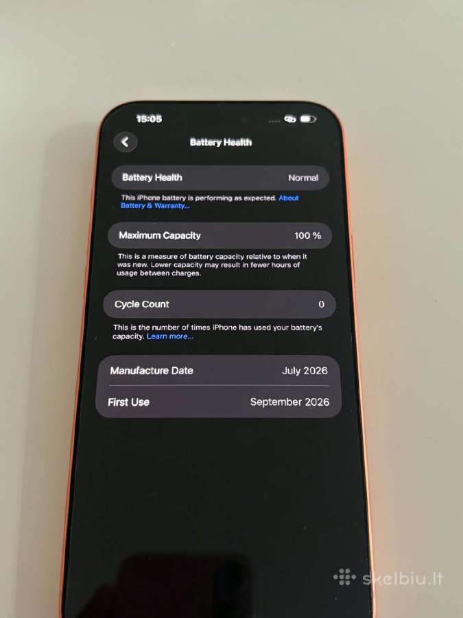 iPhone 17pro max (naujas) - nuotraukos Nr. 9