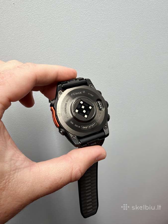 Naujas! Garmin Fenix 8 Amoled, 47mm - nuotraukos Nr. 7