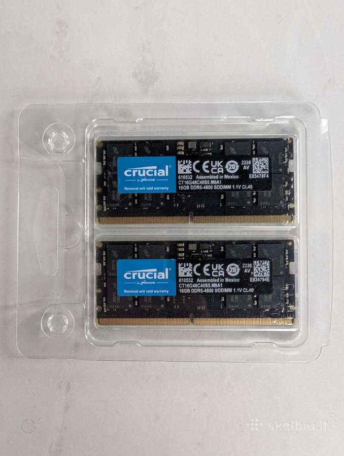 Crucial 32gb Kit (218) - nuotraukos Nr. 2