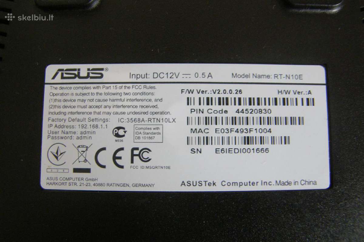 Asus Rt-n10e maršrutizatorius - nuotraukos Nr. 4
