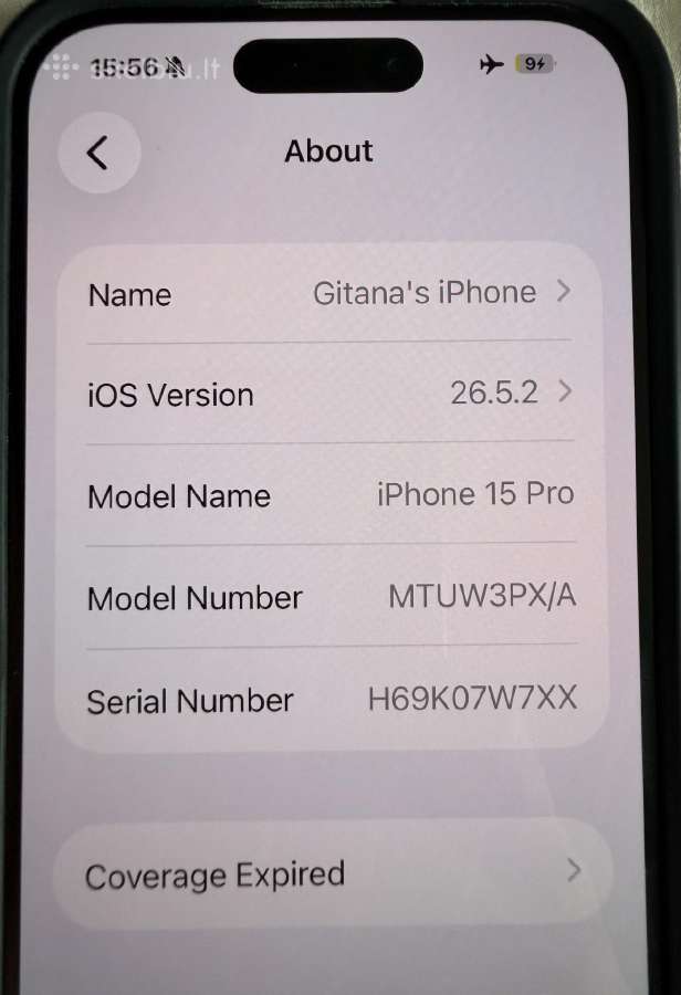 iPhone 15 Pro 128gb - nuotraukos Nr. 4