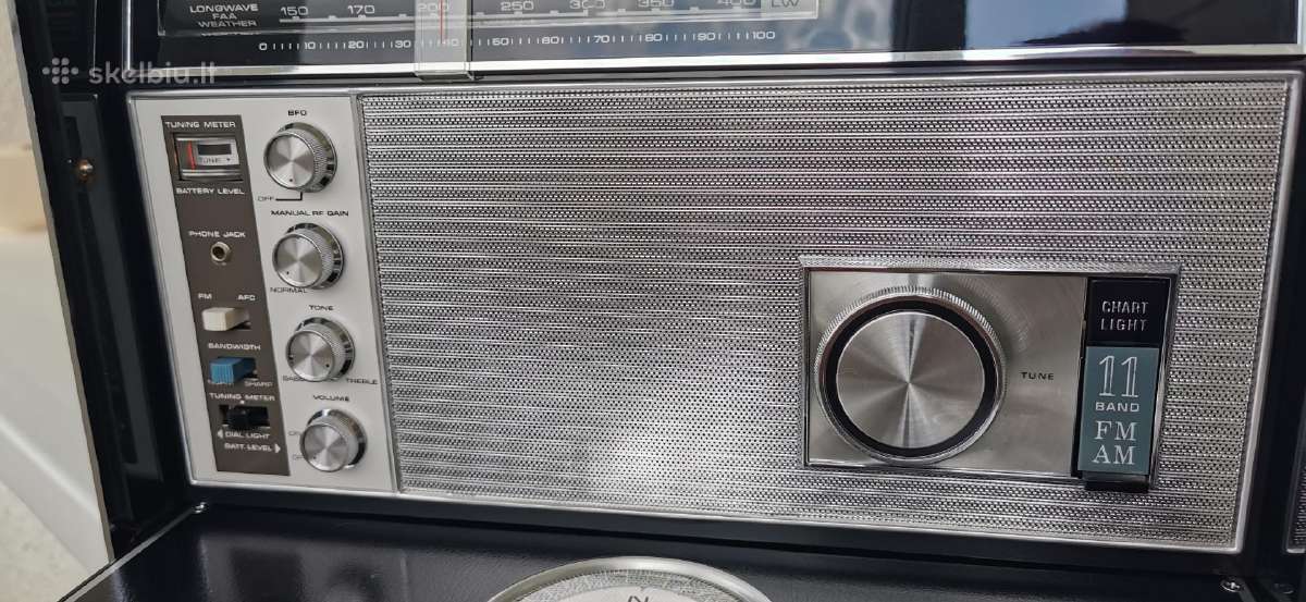 Zenith Trans-oceanic Royal D7000y Radijo Imtuvas - nuotraukos Nr. 6