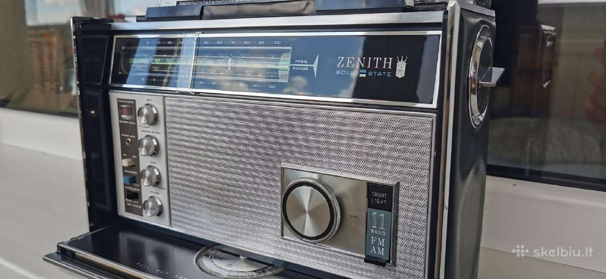 Zenith Trans-oceanic Royal D7000y Radijo Imtuvas - nuotraukos Nr. 20