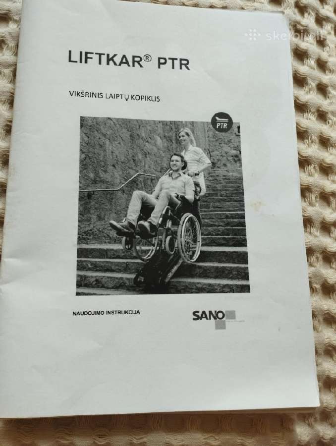 Vikšrinis laiptų kopiklis Liftkar Ptr - nuotraukos Nr. 3