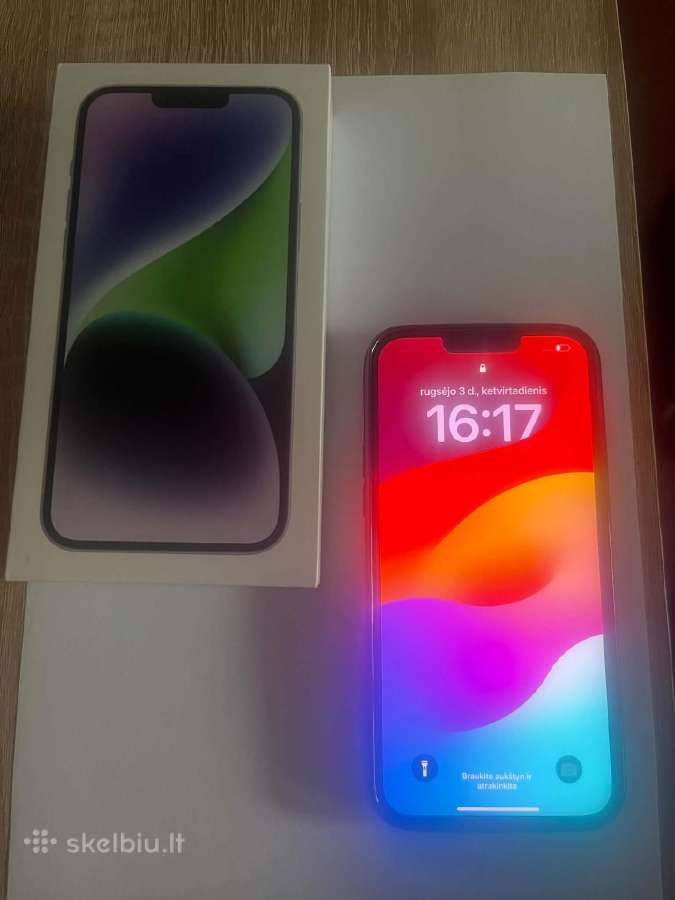 iPhone 14 plius 256gb - nuotraukos Nr. 2