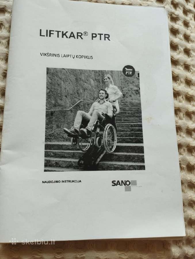 Vikšrinis laiptų kopiklis Liftkar Ptr - nuotraukos Nr. 2