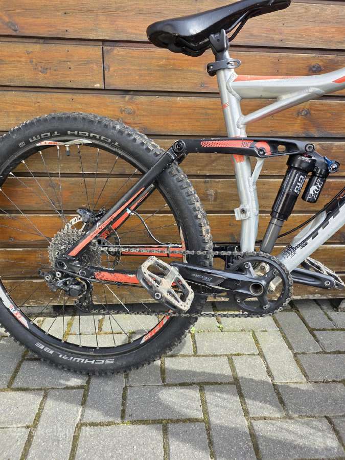 MTB full suspencion dviratis cube super enduro. - nuotraukos Nr. 5