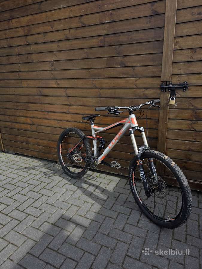 MTB full suspencion dviratis cube super enduro. - nuotraukos Nr. 6