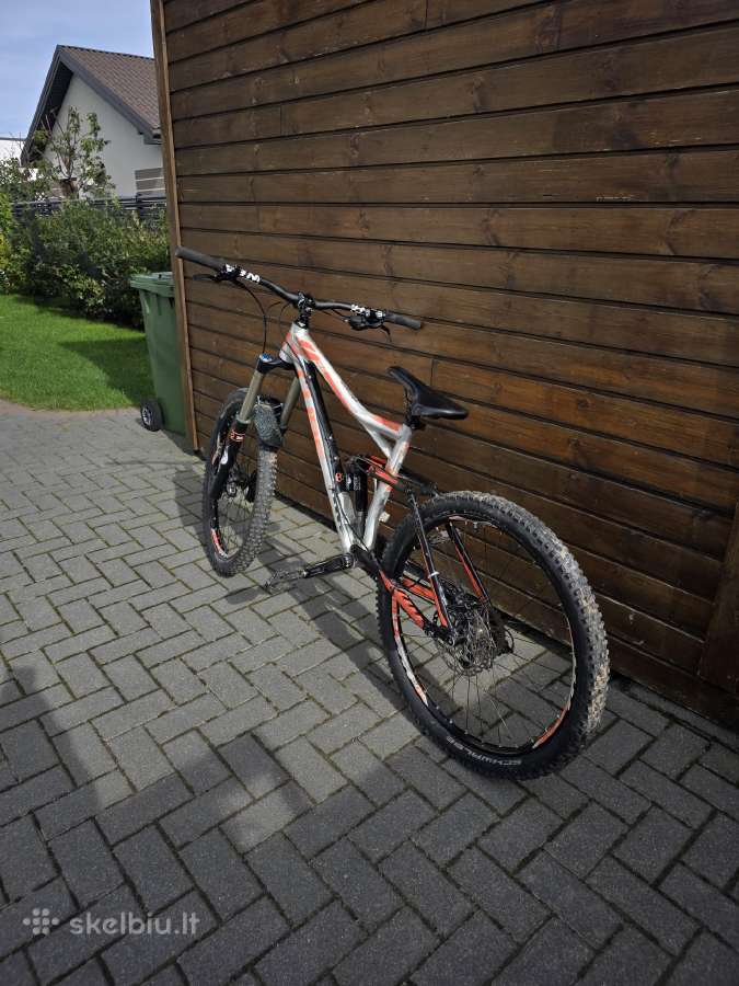 MTB full suspencion dviratis cube super enduro. - nuotraukos Nr. 7
