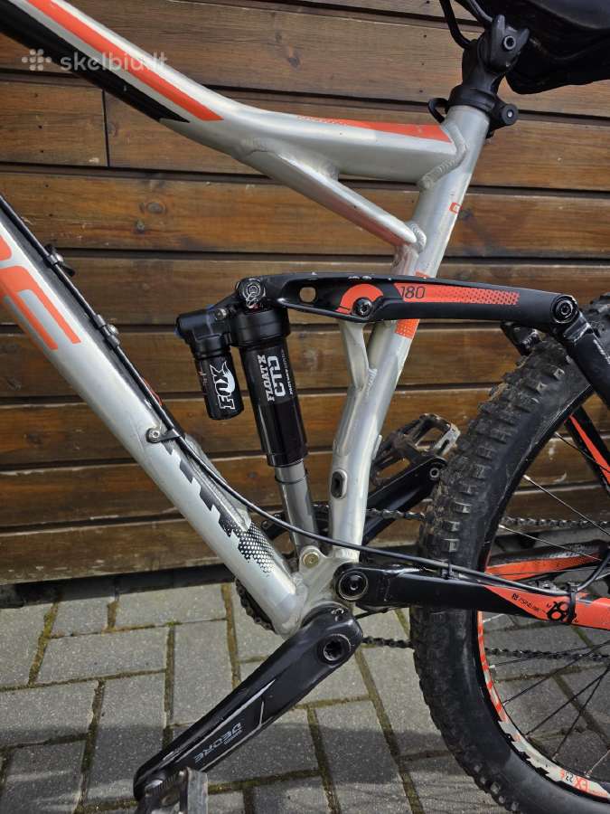 MTB full suspencion dviratis cube super enduro. - nuotraukos Nr. 9