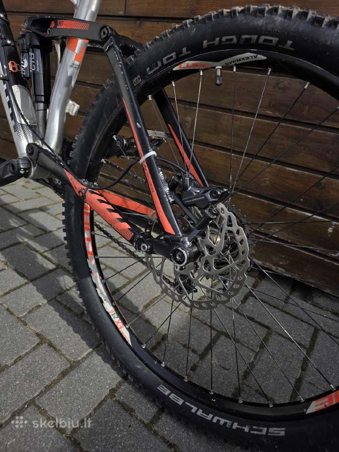 MTB full suspencion dviratis cube super enduro. - nuotraukos Nr. 10
