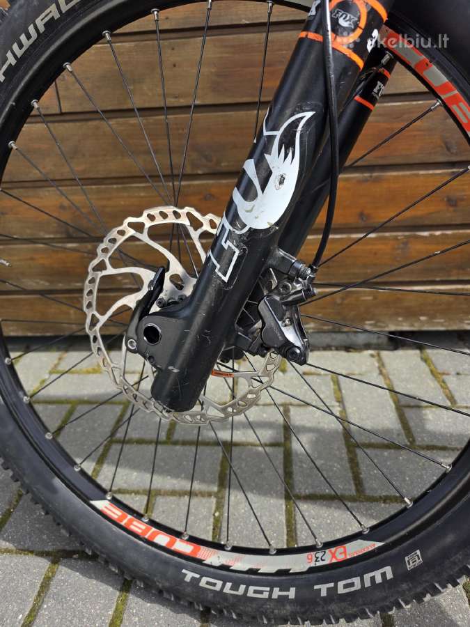 MTB full suspencion dviratis cube super enduro. - nuotraukos Nr. 14