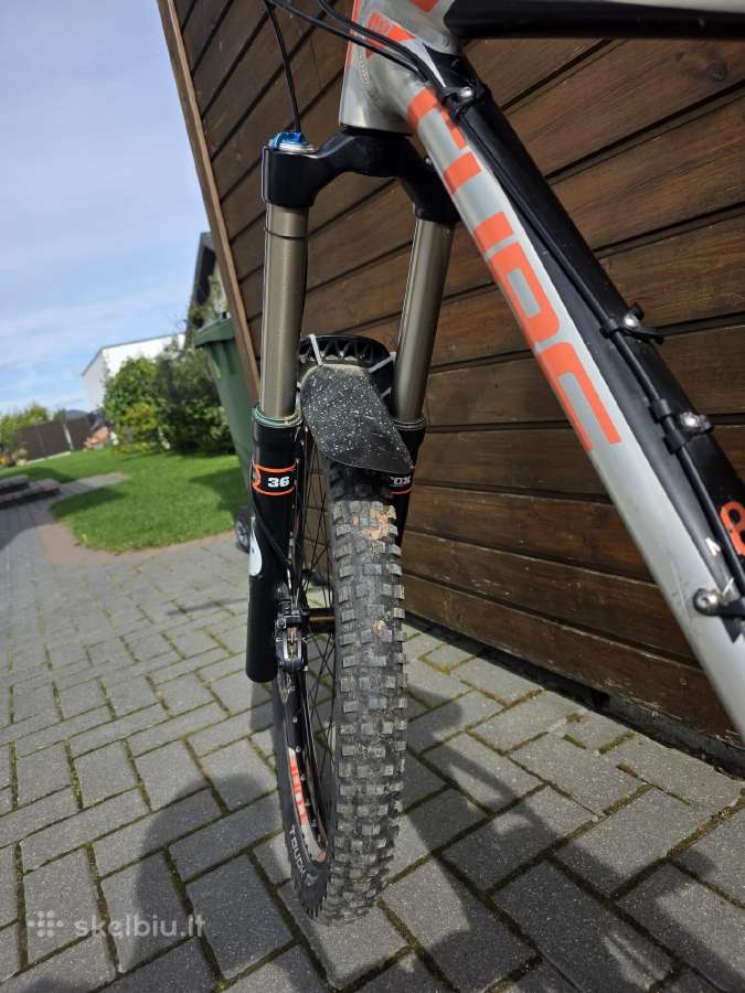 MTB full suspencion dviratis cube super enduro. - nuotraukos Nr. 15