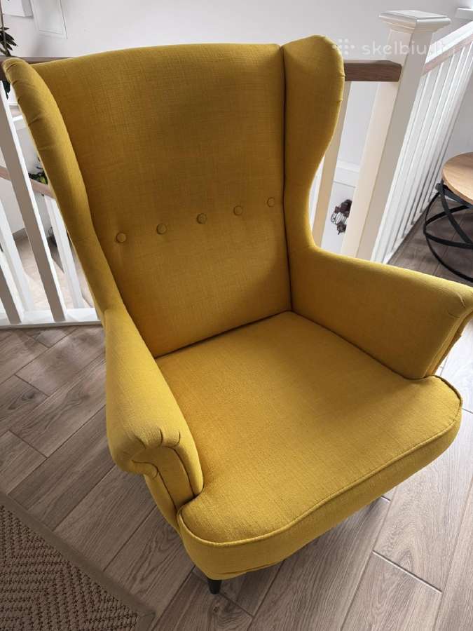 Ikea Strandmon fotelis - nuotraukos Nr. 2